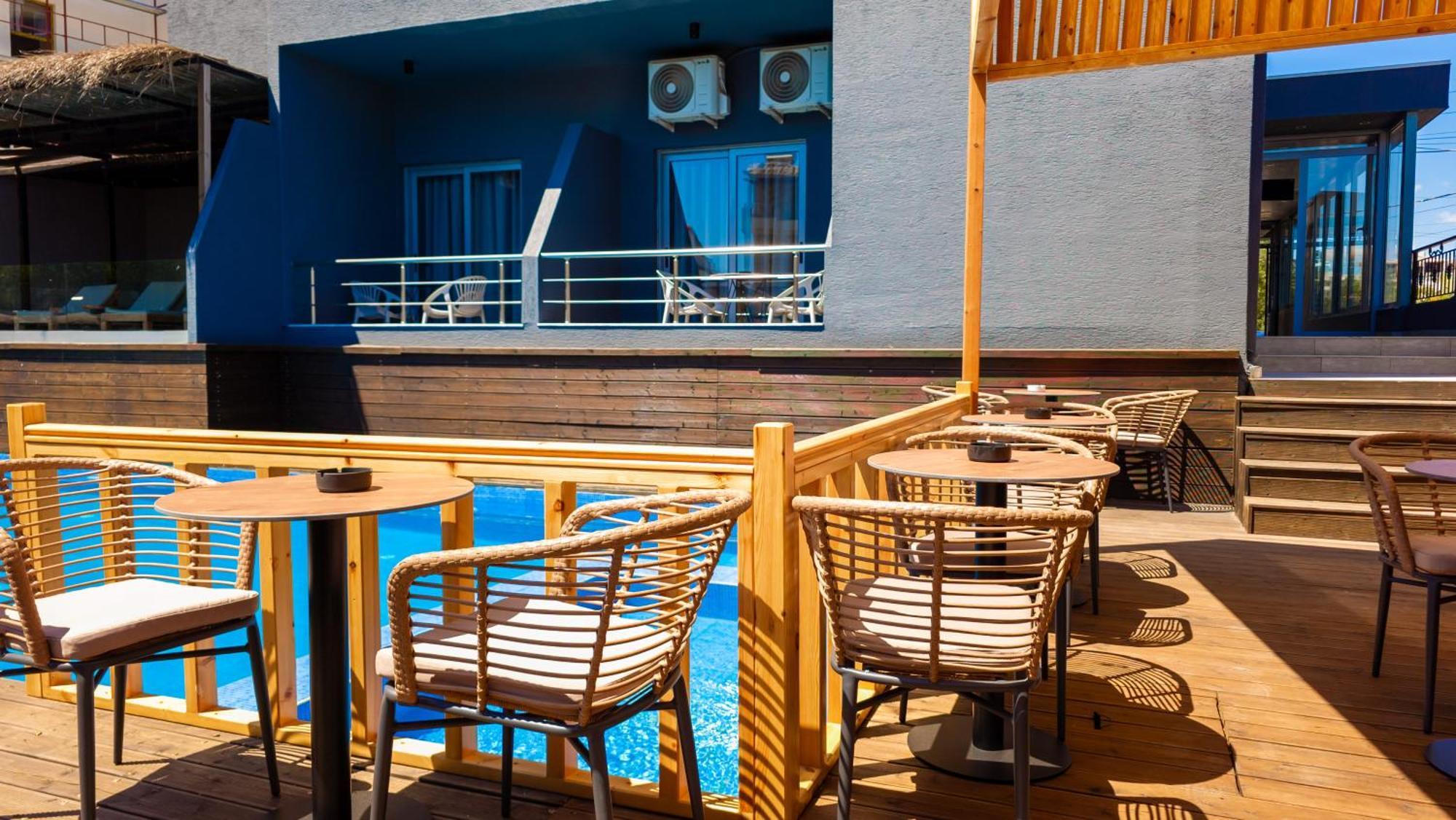 Hotel Piramida Ksamil Exterior foto